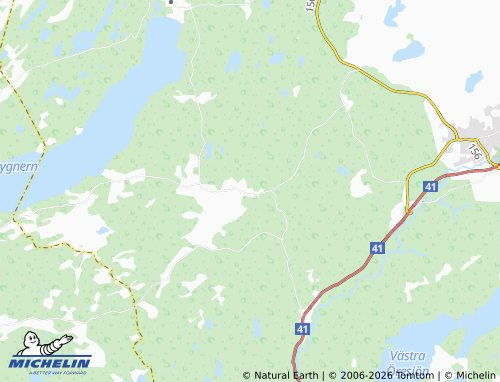Carte MICHELIN Fotskäl - ViaMichelin