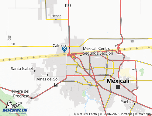 Mapa MICHELIN Pasadina - ViaMichelin