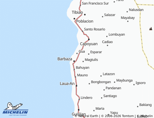 MICHELIN Cubay map - ViaMichelin