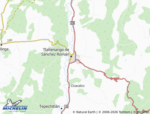 Carte MICHELIN Independencia - ViaMichelin