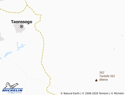 Mapa MICHELIN Tougo - ViaMichelin