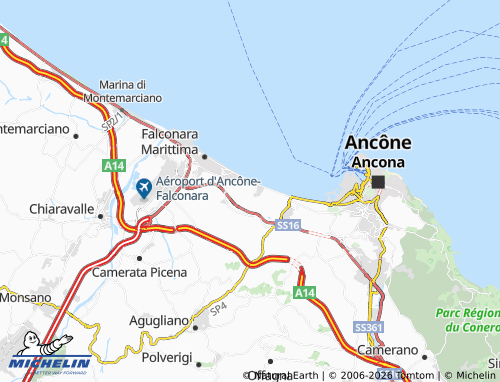 Mappa MICHELIN Collemarino - ViaMichelin