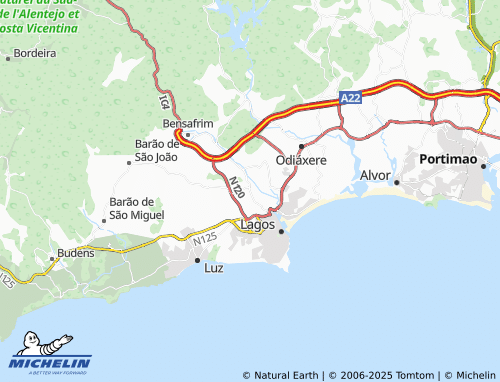 MICHELIN Portelas map - ViaMichelin