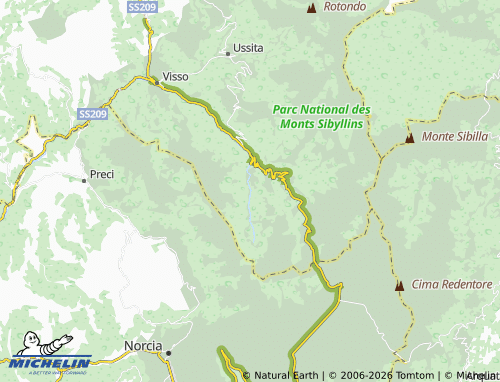MICHELIN-Landkarte Rapegna - ViaMichelin