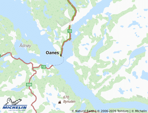MICHELIN-Landkarte Forsand - ViaMichelin