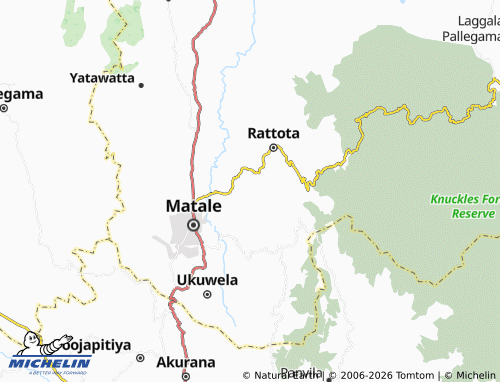 Mappa MICHELIN Koswana South - ViaMichelin
