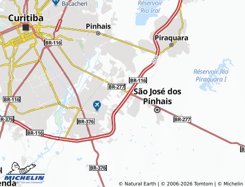 Mapa MICHELIN Academia - ViaMichelin