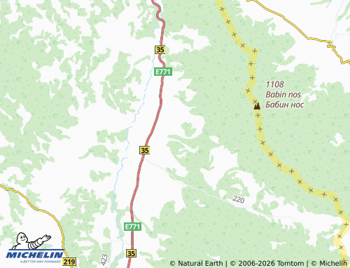Mapa MICHELIN Selačka - ViaMichelin