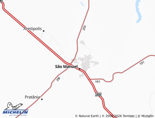 Mapa MICHELIN Ipês - ViaMichelin