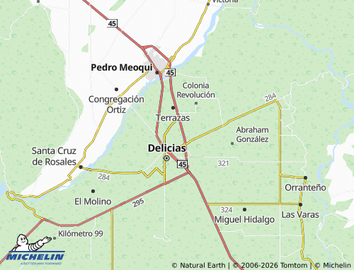 Mappa MICHELIN Paseo de Campo Real - ViaMichelin