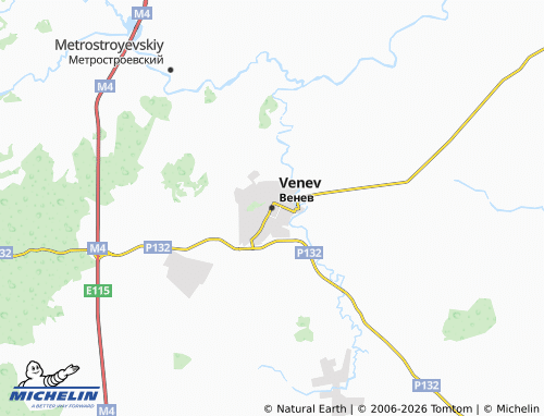 Carte MICHELIN Venev - ViaMichelin