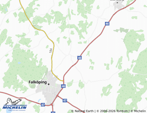 Carte MICHELIN Torbjörntorp - ViaMichelin