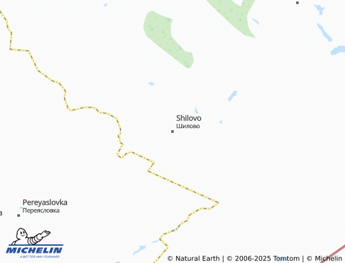 MICHELIN-Landkarte Shilovo - ViaMichelin