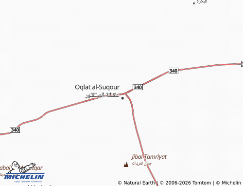 MICHELIN-Landkarte al-Khaleej - ViaMichelin
