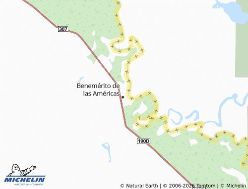 Mappa MICHELIN Del Azufre - ViaMichelin