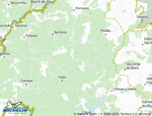 Mapa MICHELIN Castanheira - ViaMichelin