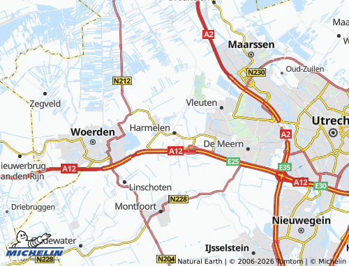 MICHELIN-Landkarte Harmelen - ViaMichelin