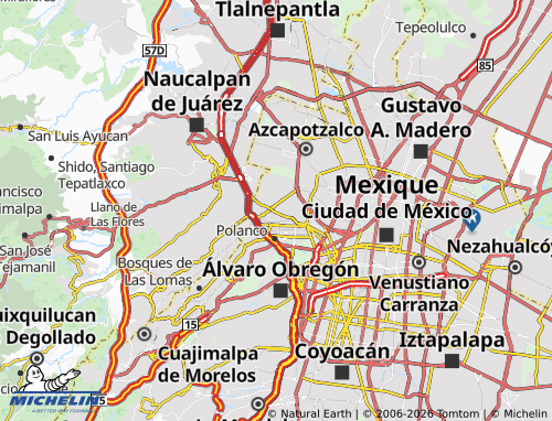 Kaart MICHELIN Francisco I Madero - ViaMichelin