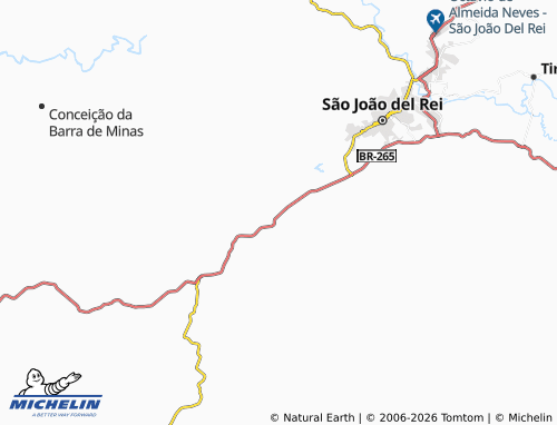 Mappa MICHELIN Rio das Mortes - ViaMichelin