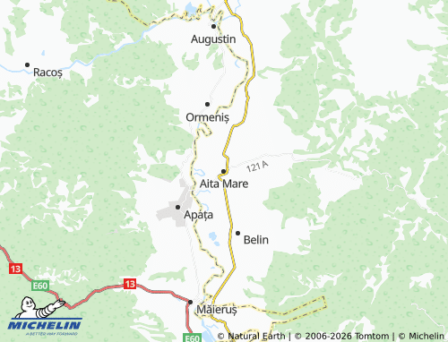Mappa MICHELIN Aita Mare - ViaMichelin
