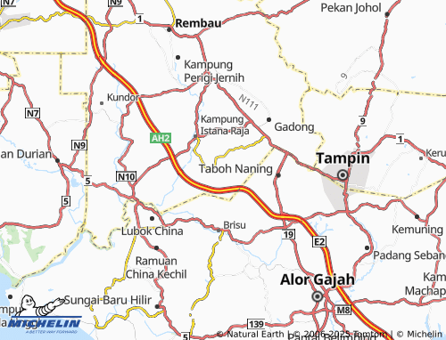 MICHELIN Semerbok map - ViaMichelin