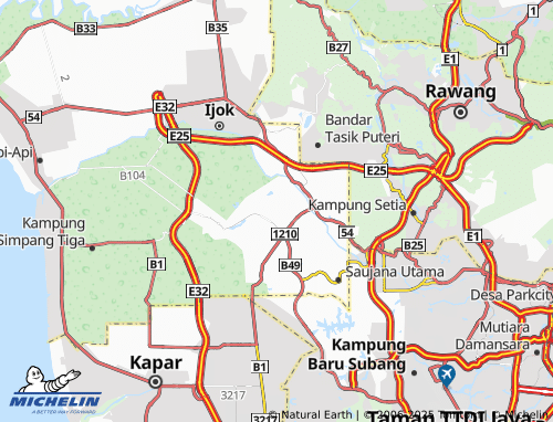 MICHELIN-Landkarte Taman Industri Alam Jaya - ViaMichelin