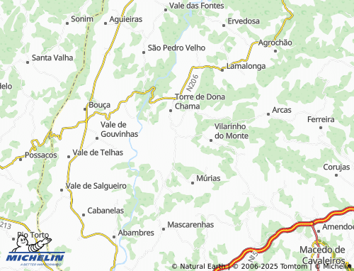 Carte MICHELIN Vilares - ViaMichelin