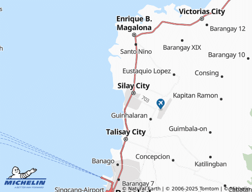 MICHELIN Mambulac map - ViaMichelin