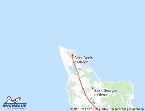 Mapa MICHELIN Saint-Denis-d'Oléron - ViaMichelin