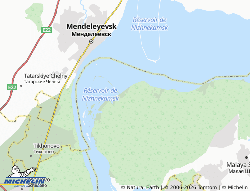 MICHELIN-Landkarte Gorizont SNT - ViaMichelin
