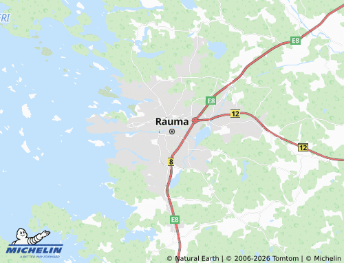 Mapa MICHELIN Rauma - ViaMichelin