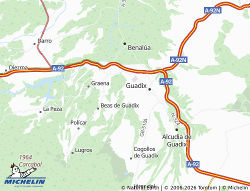 Kaart MICHELIN Paulenca - ViaMichelin