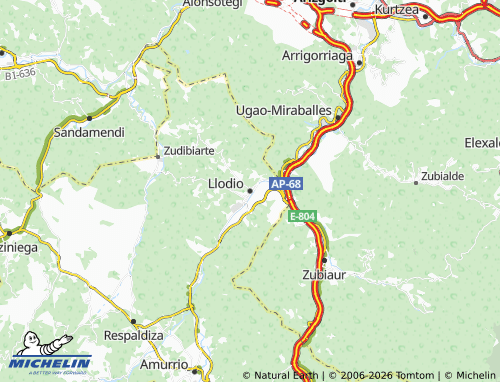 Carte MICHELIN Llodio - ViaMichelin