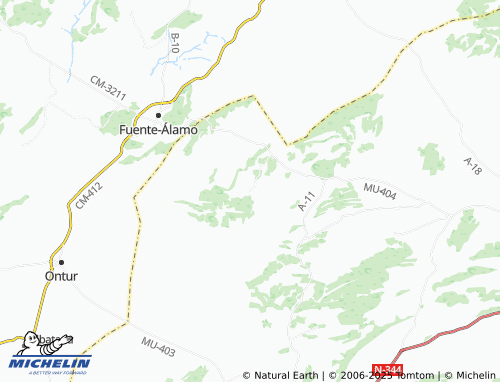 MICHELIN El Calderoncillo map - ViaMichelin