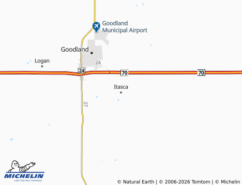 Mapa MICHELIN Itasca - ViaMichelin