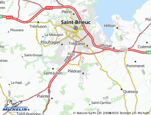 Mapa MICHELIN Le Créac'h - ViaMichelin