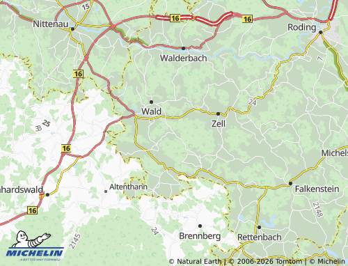 MICHELIN Dangelsdorf map - ViaMichelin