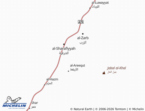 MICHELIN-Landkarte al-Buraykah - ViaMichelin