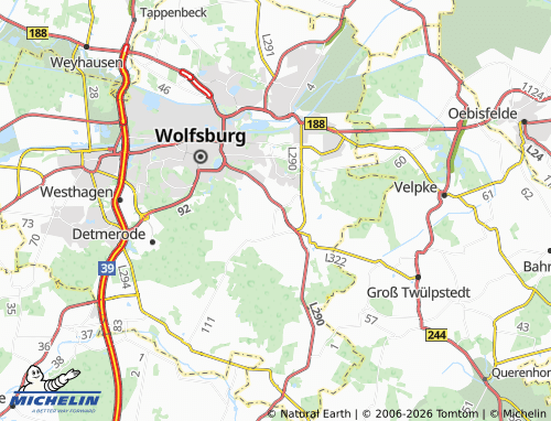 MICHELIN Nordsteimke map - ViaMichelin