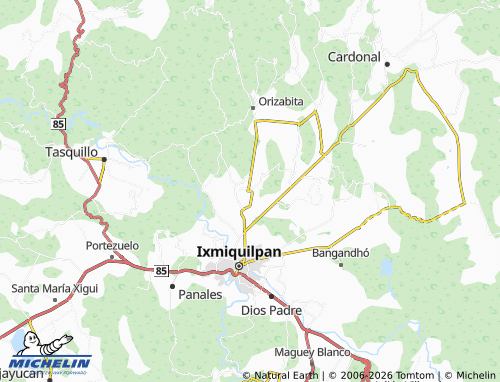 Mapa MICHELIN El Internado - ViaMichelin