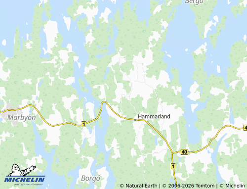 Kaart MICHELIN Mörby - ViaMichelin