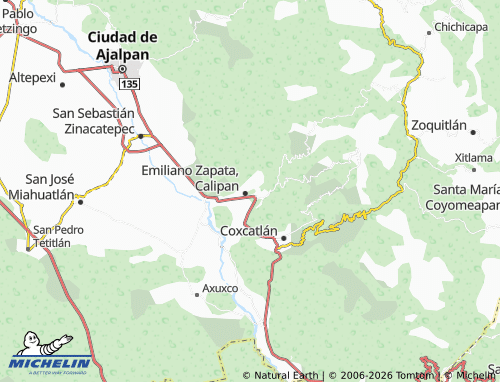 Mappa MICHELIN Colonia Las Palmas - ViaMichelin