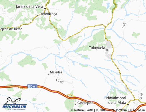 Kaart MICHELIN Correntiosa - ViaMichelin