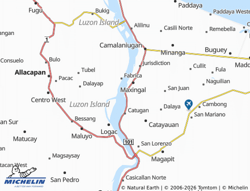 MICHELIN Centro map - ViaMichelin