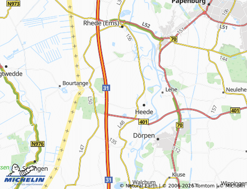 MICHELIN Kaltentange map - ViaMichelin