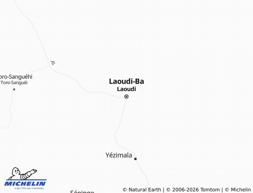 MICHELIN-Landkarte Laoudi - ViaMichelin