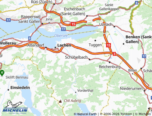 Mappa MICHELIN Siebnen - ViaMichelin