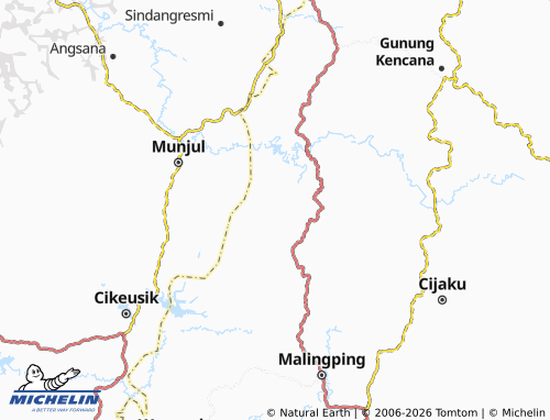 Mapa MICHELIN Kertaraharja - ViaMichelin