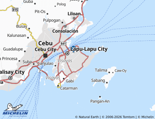 MICHELIN Pajac map - ViaMichelin