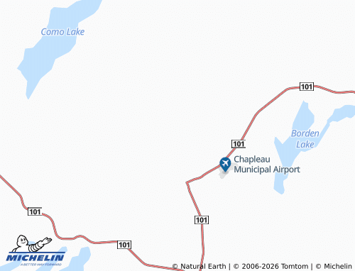 MICHELIN Chapleau map - ViaMichelin